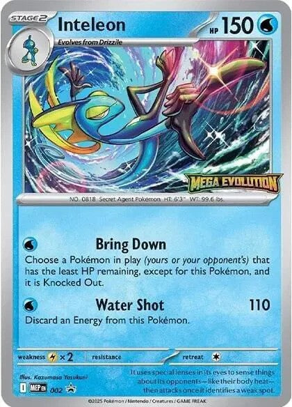 Inteleon (002) - [Mega Evolution Promos]