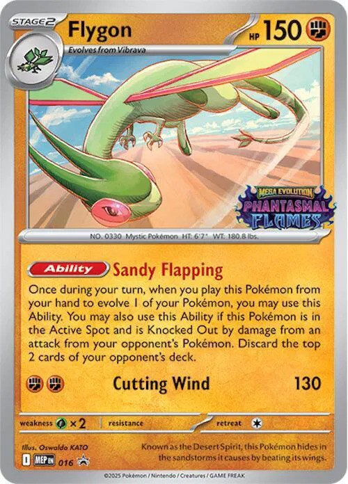 Flygon Prerelease (016) - [Mega Evolution Promos]
