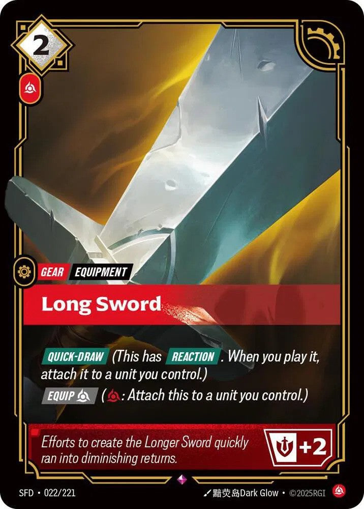 Long Sword (022/221) - [Spiritforged]