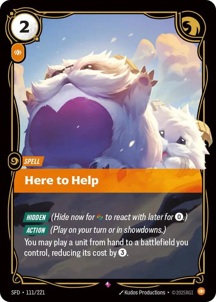 Here to Help (111/221) - [Spiritforged]