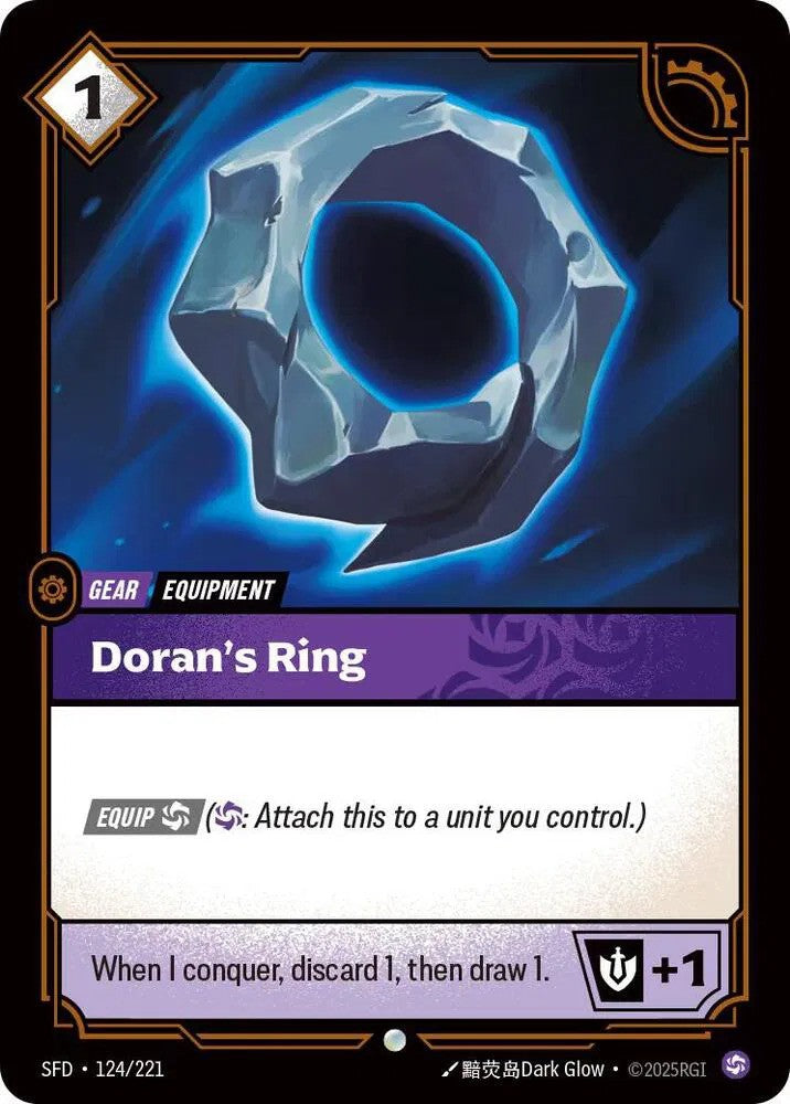 Doran's Ring Foil (124/221) - [Spiritforged]