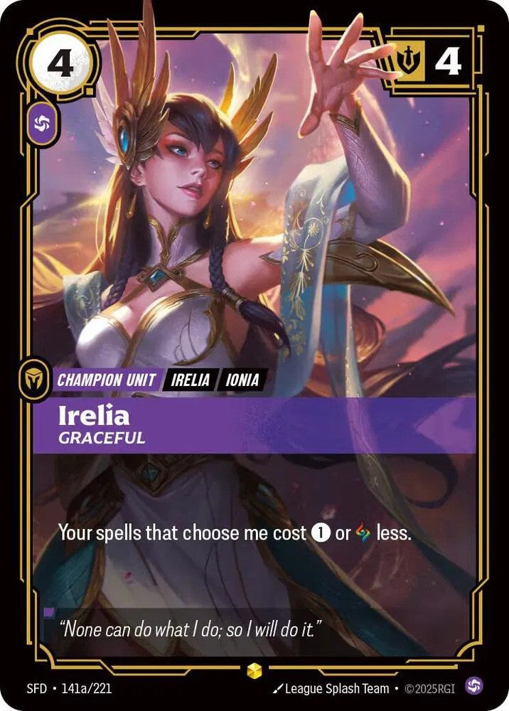 Irelia - Graceful (141a/221) - [Spiritforged]
