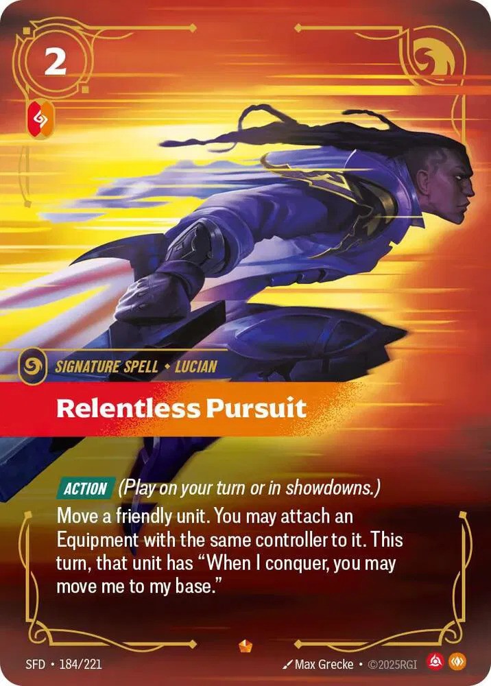 Relentless Pursuit (184/221) - [Spiritforged]