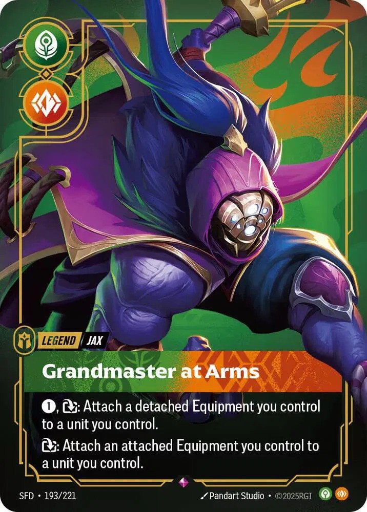 Jax - Grandmaster At Arms (193/221) - [Spiritforged]