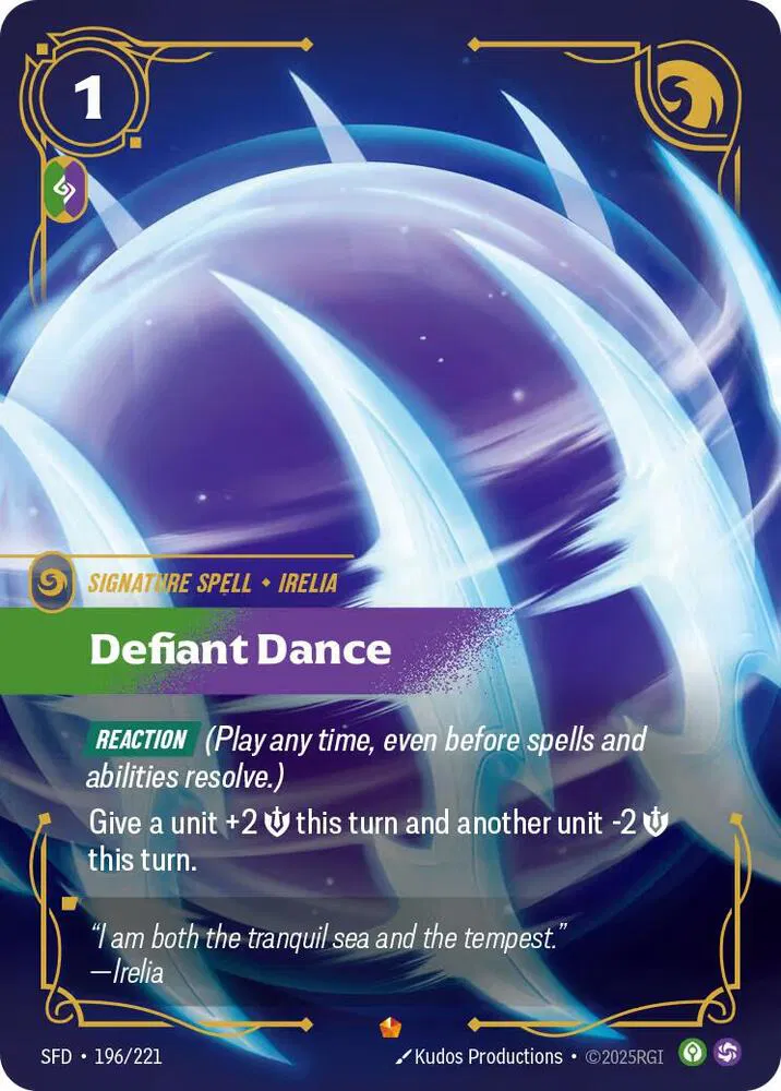 Defiant Dance (196/221) - [Spiritforged]