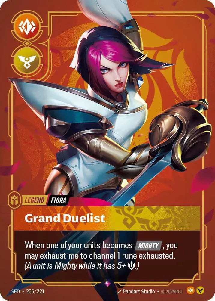 Fiora - Grand Duelist (205/221) - [Spiritforged]