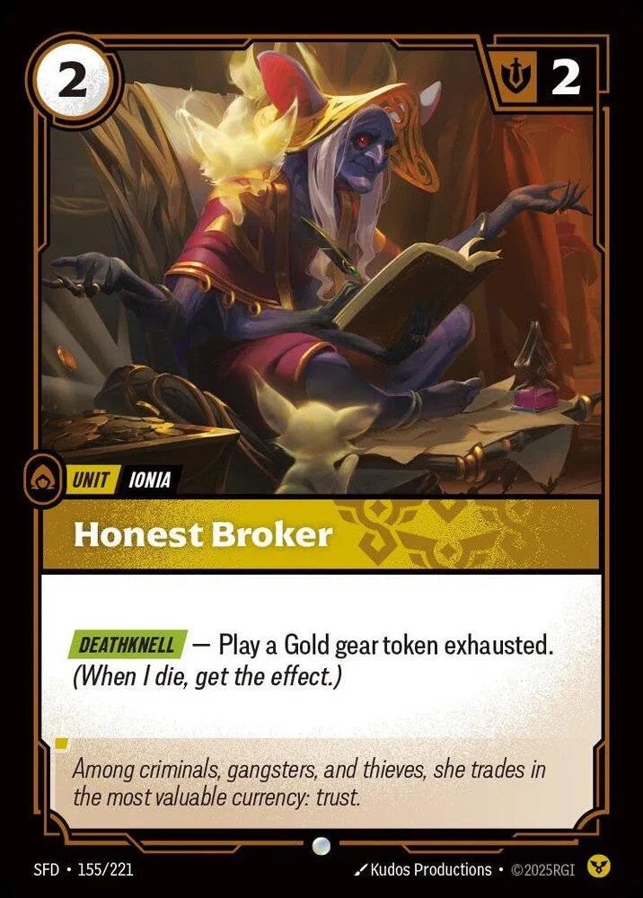 Honest Broker Foil (155/221) - [Spiritforged]