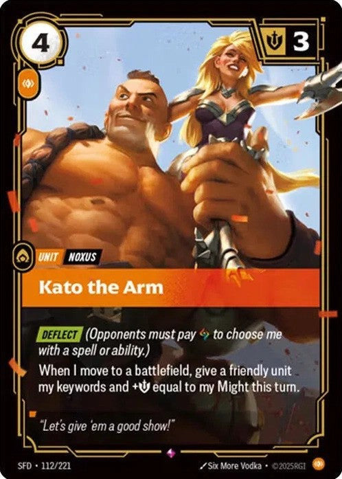Kato the Arm (112/221) - [Spiritforged]