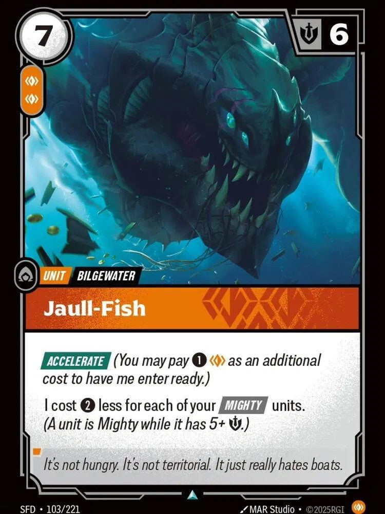 Jaull-Fish Foil (103/221) - [Spiritforged]