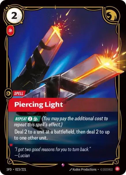 Piercing Light (023/221) - [Spiritforged]