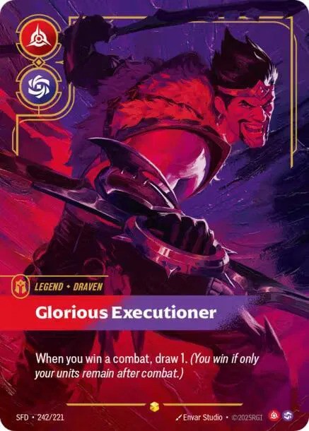 Draven - Glorious Executioner Overnumber (242/221) - [Spiritforged]