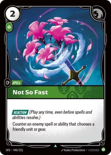Not So Fast (045/221) - [Spiritforged]
