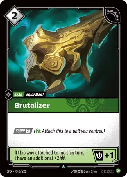 Brutalizer Foil (042/221) - [Spiritforged]