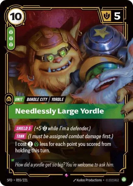 Needlessly Large Yordle (055/221) - [Spiritforged]
