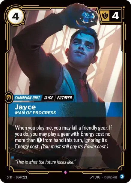 Jayce - Man of Progress (084/221) - [Spiritforged]