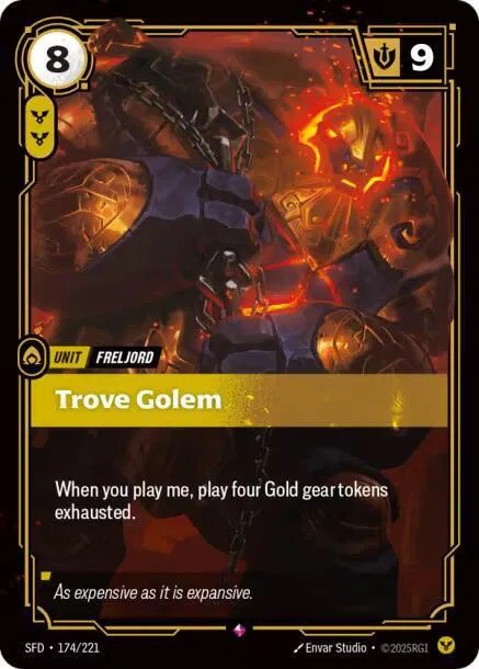 Trove Golem (174/221) - [Spiritforged]