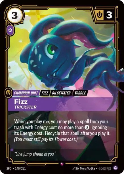 Fizz - Trickster (140/221) - [Spiritforged]