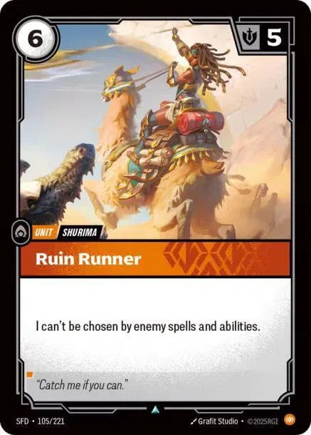 Ruin Runner Foil (105/221) - [Spiritforged]