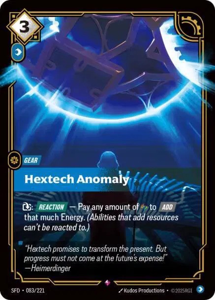 Hextech Anomaly (083/221) - [Spiritforged]