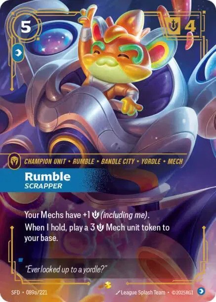 Rumble - Scrapper (089a/221) - [Spiritforged]