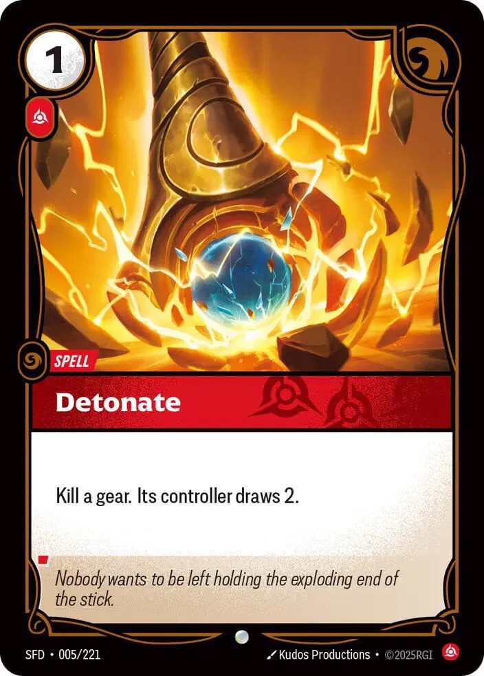 Detonate Foil (005/221) - [Spiritforged]
