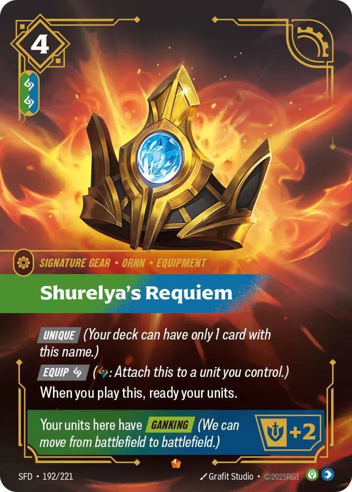Shurelya's Requiem (192/221) - [Spiritforged]