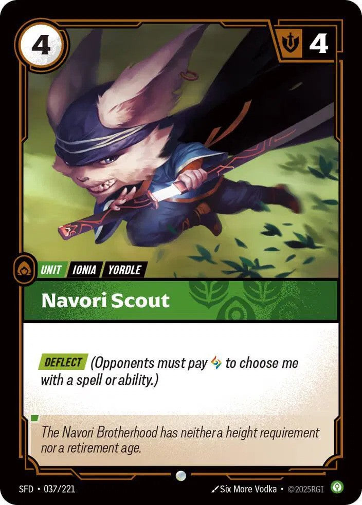 Navori Scout Foil (037/221) - [Spiritforged]
