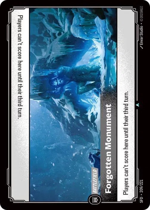 Forgotten Monument Foil (209/221) - [Spiritforged]