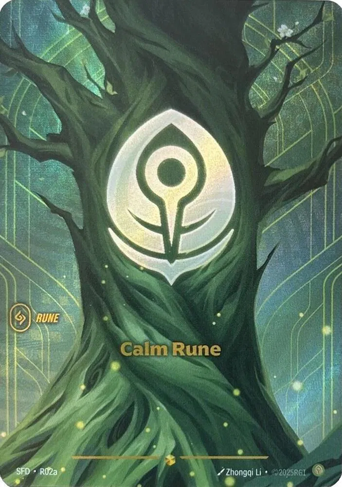 Calm Rune (R02a) - [Spiritforged]