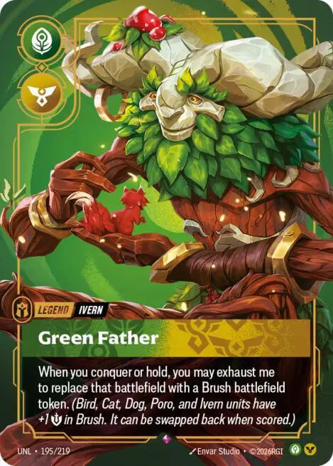 Ivern - Green Father (195/219) - [Unleashed]