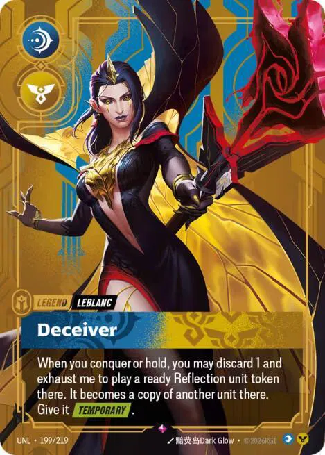 LeBlanc - Deceiver (199/219) - [Unleashed]