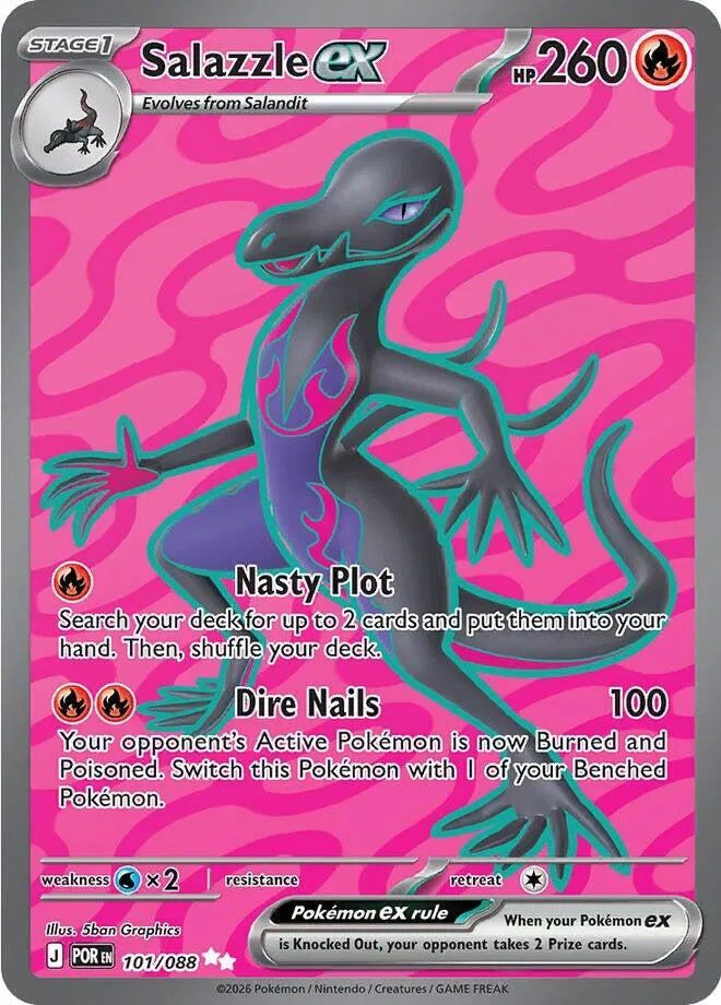 Salazzle ex (101/088) - [Perfect Order]