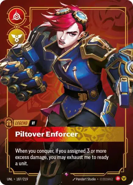 Vi - Piltover Enforcer (187/219) - [Unleashed]
