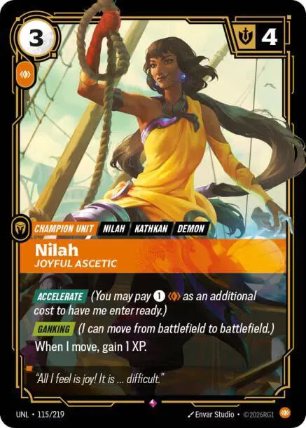 Nilah - Joyful Ascetic (115/219) - [Unleashed]