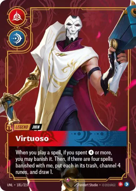 Jhin - Virtuoso (181/219) - [Unleashed]