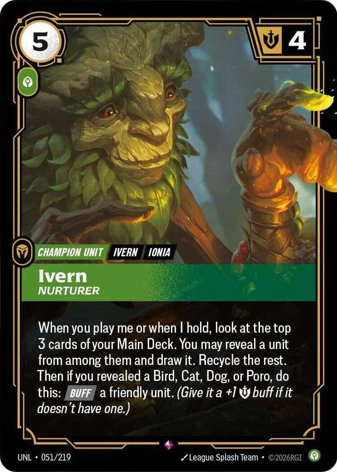 Ivern - Nurturer (051/219) - [Unleashed]