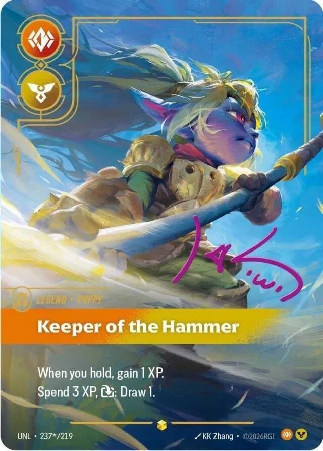 Poppy - Keeper of the Hammer Signature (237*/219) - [Unleashed]