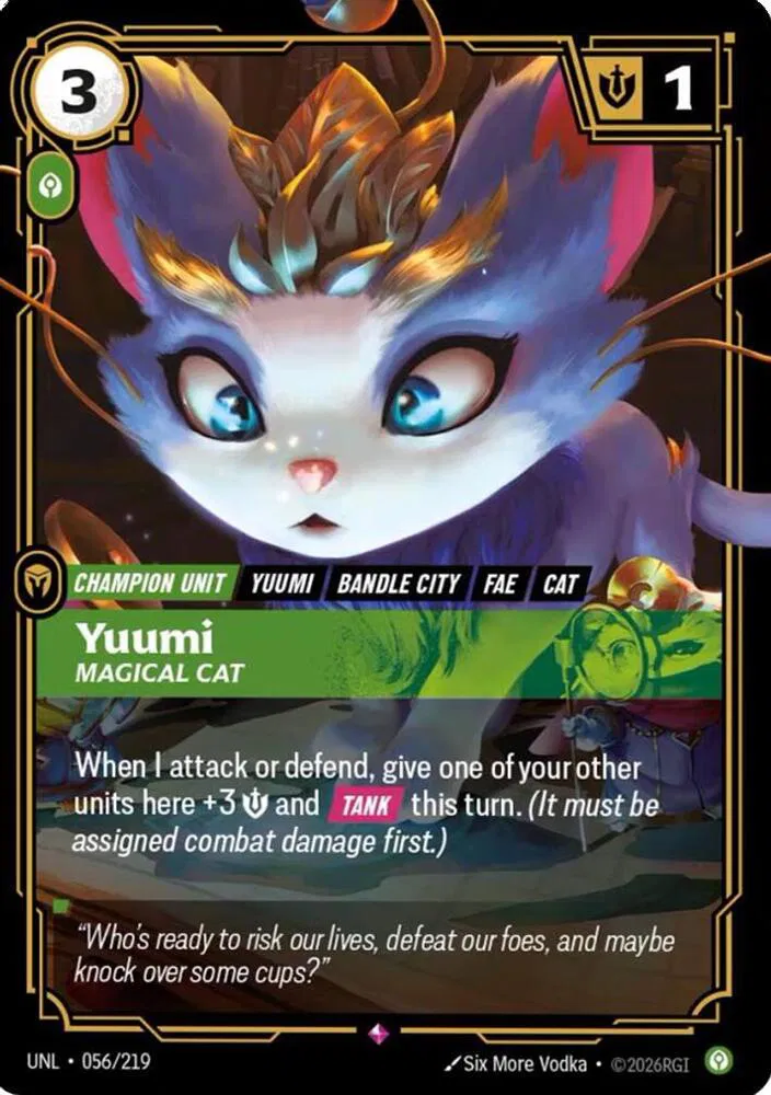 Yuumi - Magical Cat (056/219) - [Unleashed]
