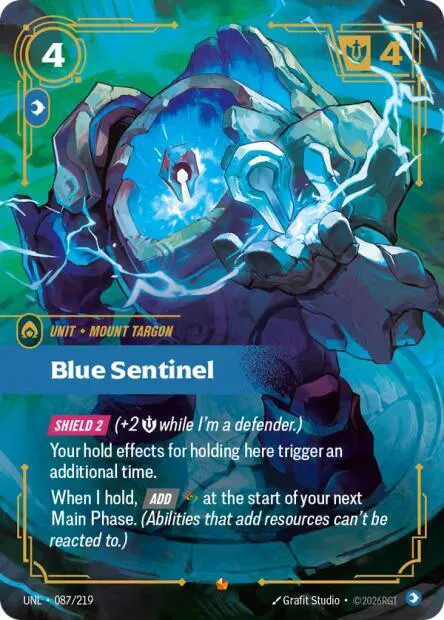 Blue Sentinel (087/219) - [Unleashed]