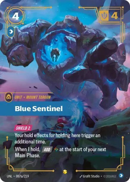 Blue Sentinel (087a/219) - [Unleashed]