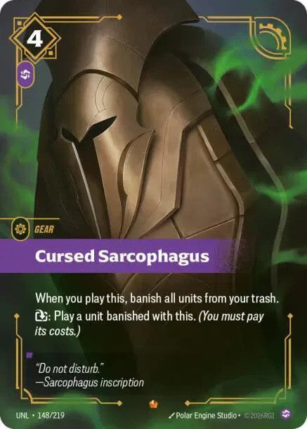 Cursed Sarcophagus (148/219) - [Unleashed]
