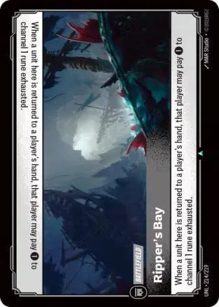 Ripper's Bay Foil (214/219) - [Unleashed]