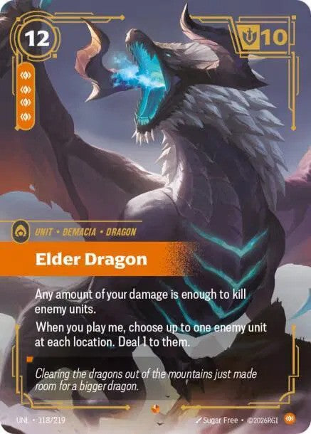 Elder Dragon (118/219) - [Unleashed]