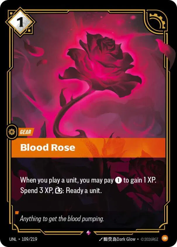 Blood Rose (109/219) - [Unleashed]
