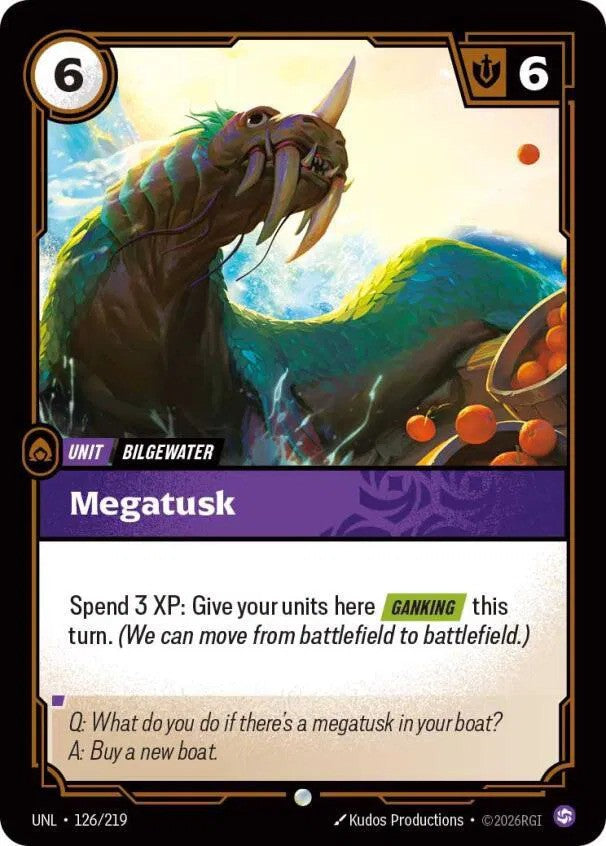 Megatusk Foil (126/219) - [Unleashed]