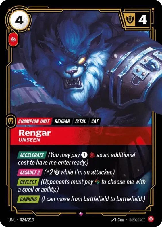 Rengar - Unseen (024/219) - [Unleashed]