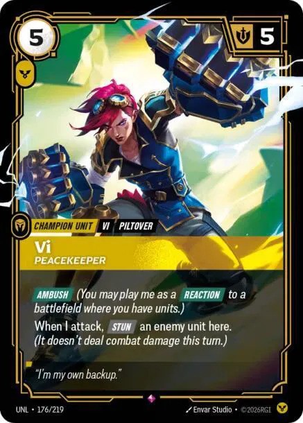 Vi - Peacekeeper (176/219) - [Unleashed]