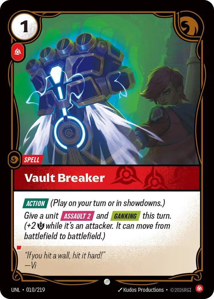 Vault Breaker Foil (010/219) - [Unleashed]