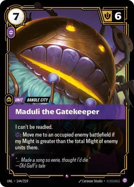 Maduli the Gatekeeper (144/219) - [Unleashed]