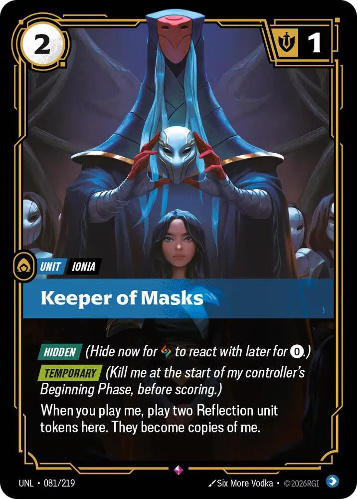 Keeper of Masks (081/219) - [Unleashed]